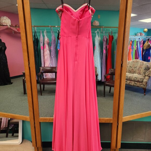 Impressions Disney 35693 Pink Size 0 Prom Dress/Formal Gown - Picture 5 of 7